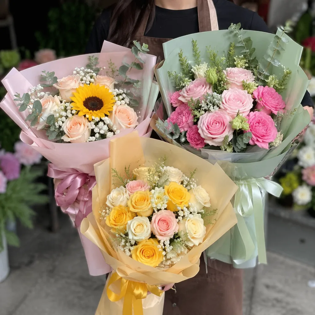 Bó hoa sinh nhật đẹp với ngân sách hợp lý