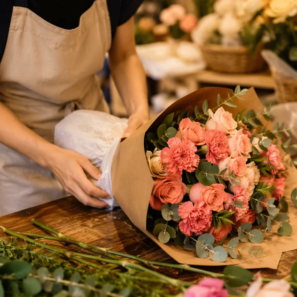 Bảo quản hoa trên máy bay Đà Nẵng - Hà Nội - hình 1