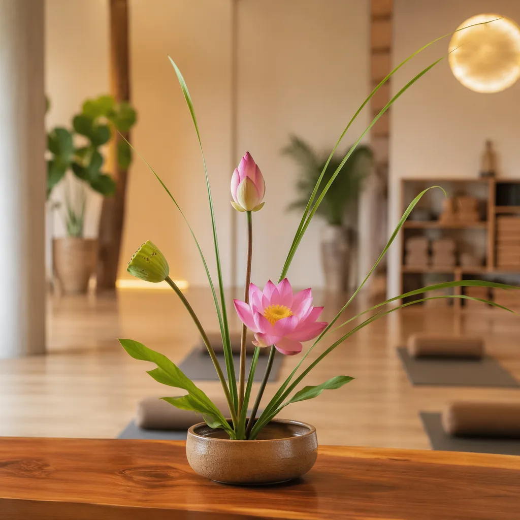 Hoa yoga studio Đà Nẵng: cắm zen style 2026 - hình 1