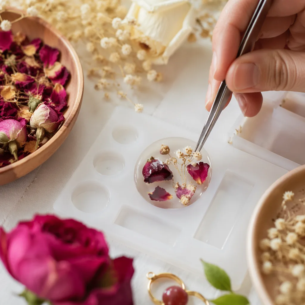 Resin hoa trang sức Đà Nẵng: lưu niệm handmade 2026 - hình 1