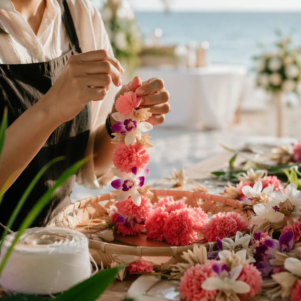 Cách làm hawaiian lei Đà Nẵng cho tiệc Tropical 2026 - hình 1