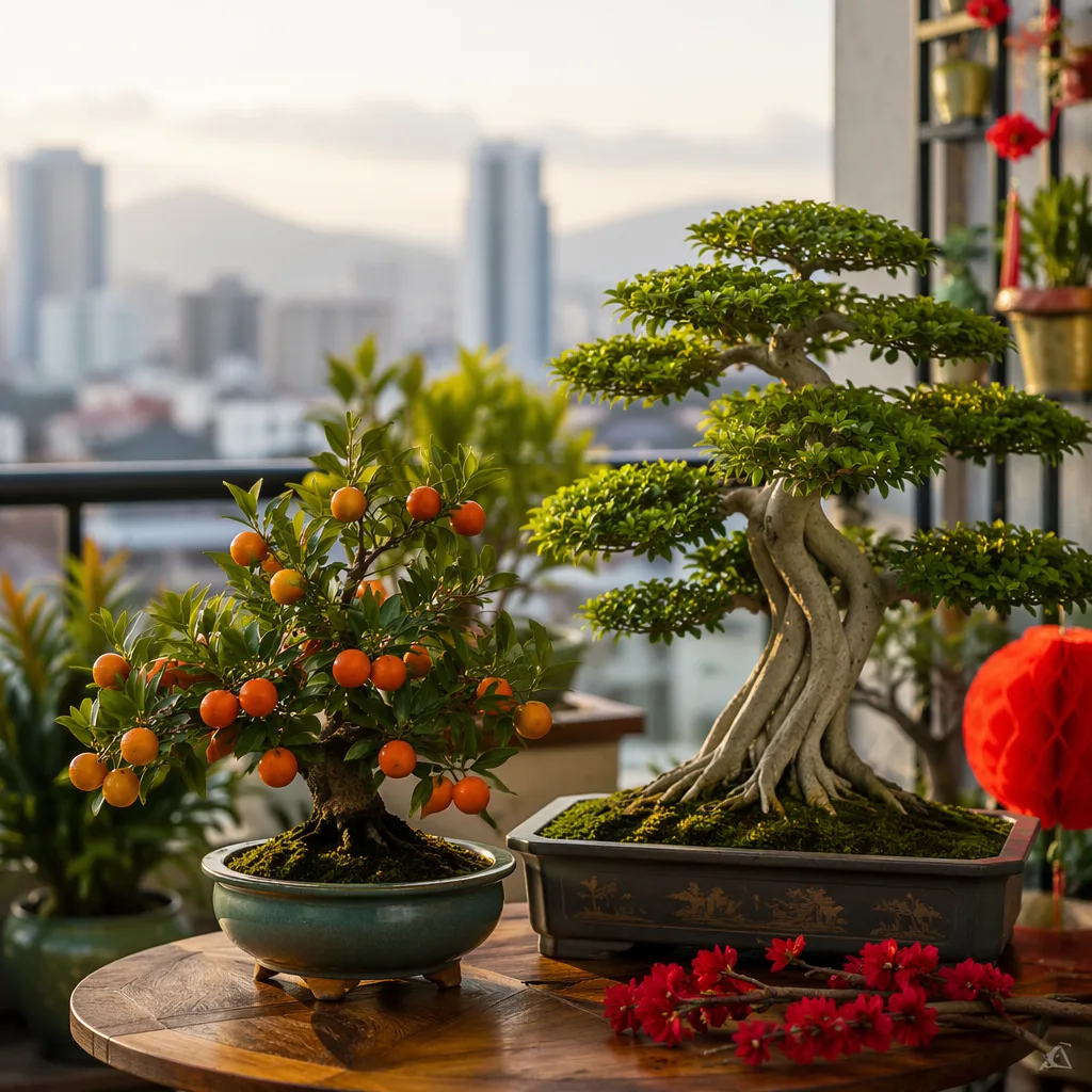 Bonsai mini Tết Đà Nẵng: mẫu dễ chăm cho người mới - hình 2