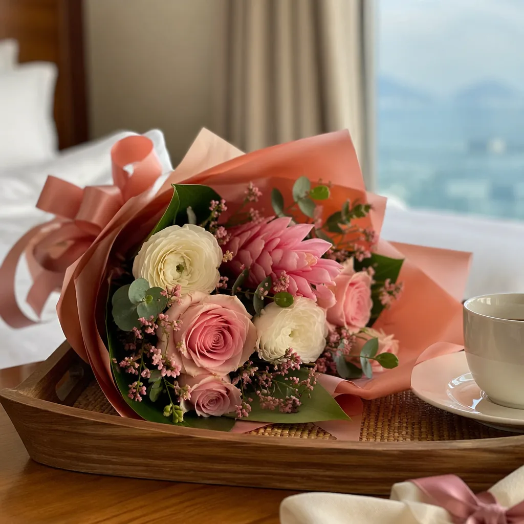 Hoa bữa sáng khách sạn cao cấp ở Đà Nẵng: tinh tế và riêng tư - hình 3