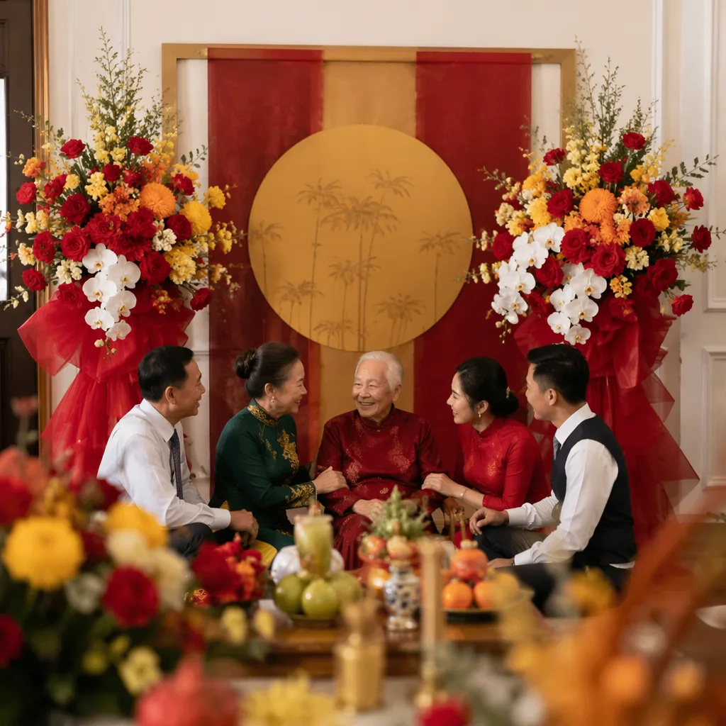 Hoa mừng thọ 70, 80, 90, 100 tuổi tại Đà Nẵng - hình 2