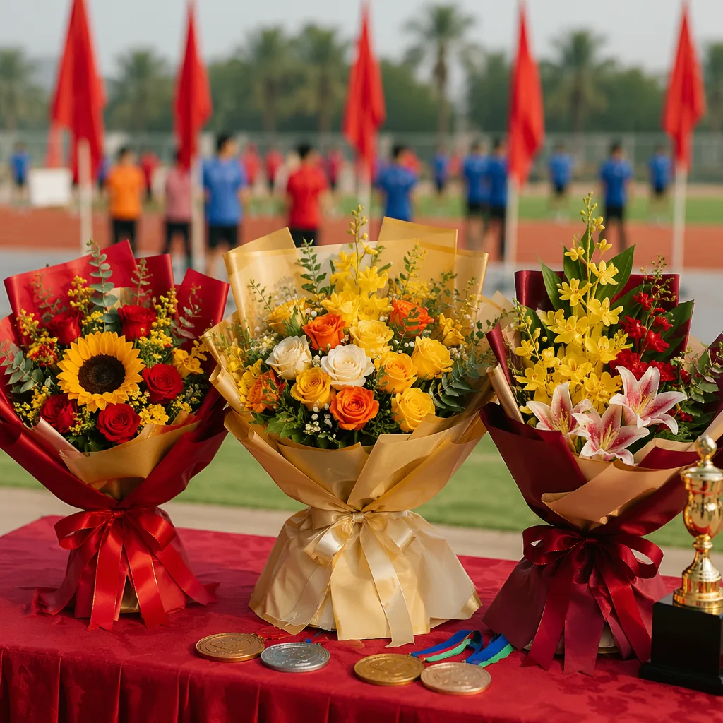 Hoa lễ trao giải thể thao Đà Nẵng: bó vinh quang chuẩn mực - hình 2