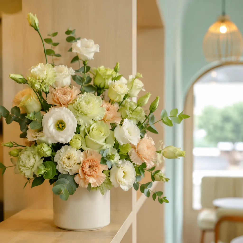 Hoa mom cafe Đà Nẵng: decor pastel đẹp, an toàn cho bé - hình 1