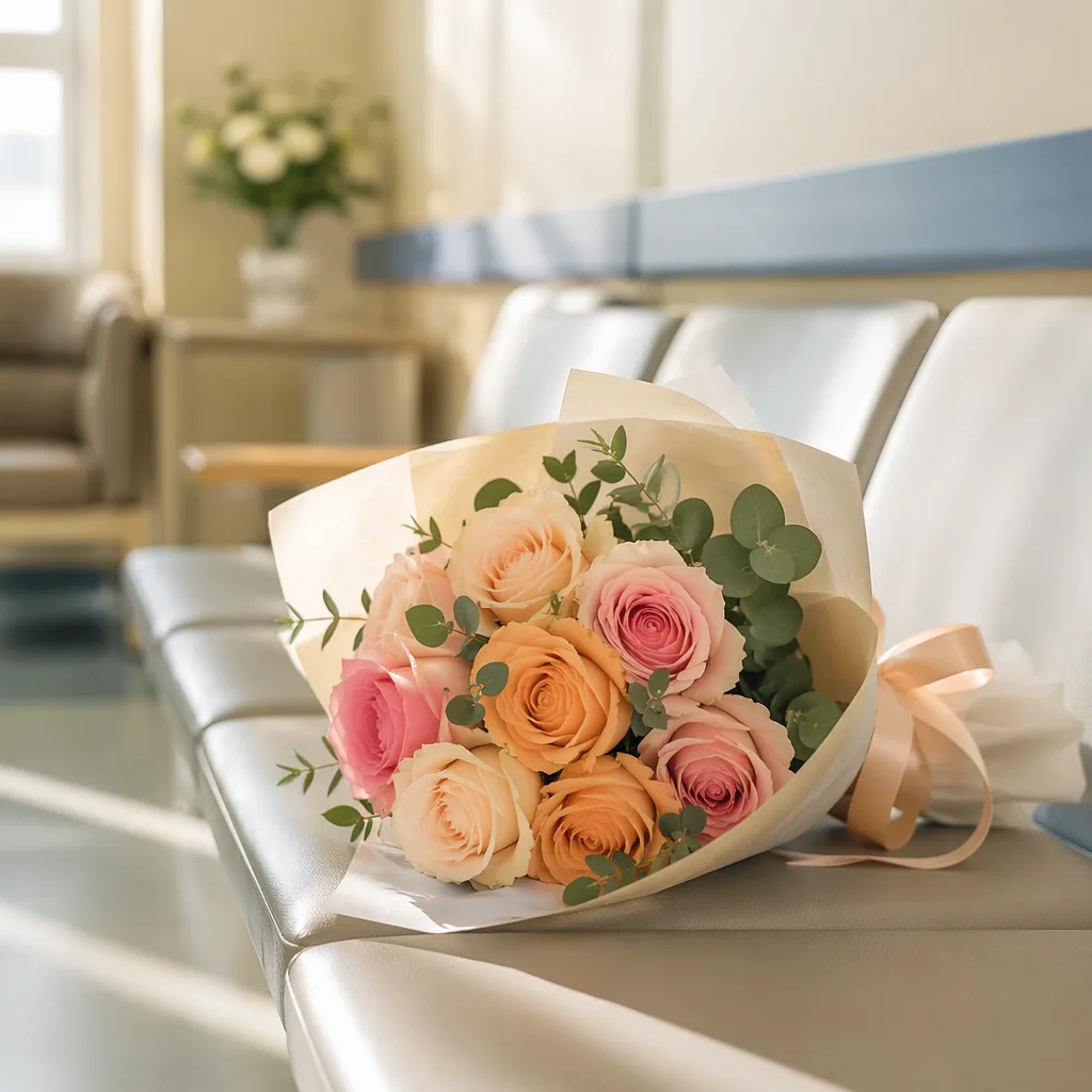 Hoa cho người nhập viện: 3 loại an toàn nhất - hình 2