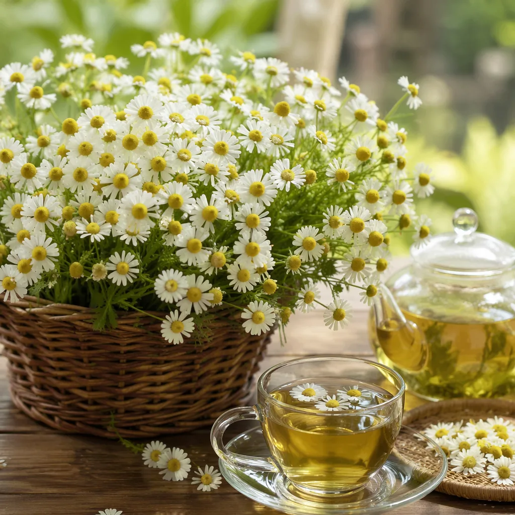 Hoa cúc tây (Chamomile): Trà và hoa trang trí - công dụng kép tuyệt vời