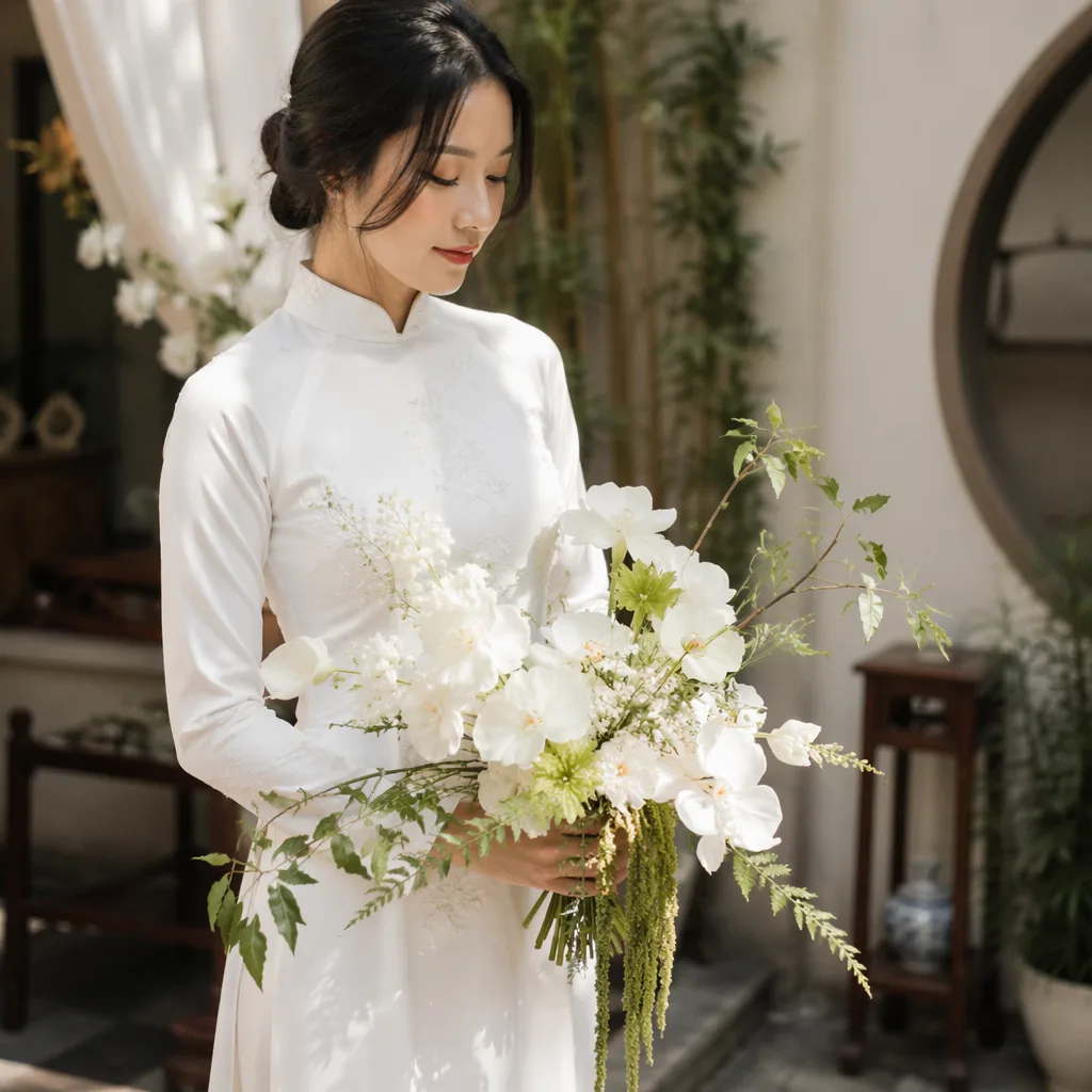Hoa cưới Zen Japanese Đà Nẵng: Tối giản tịnh tĩnh - hình 2