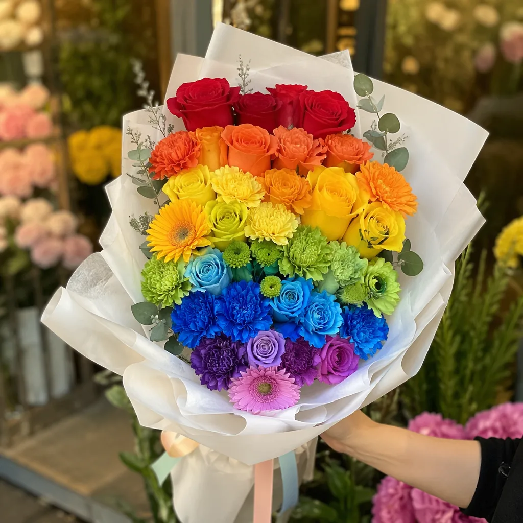 Hoa LGBTQ Pride Đà Nẵng: bó cầu vồng tháng 6 2026 - hình 1