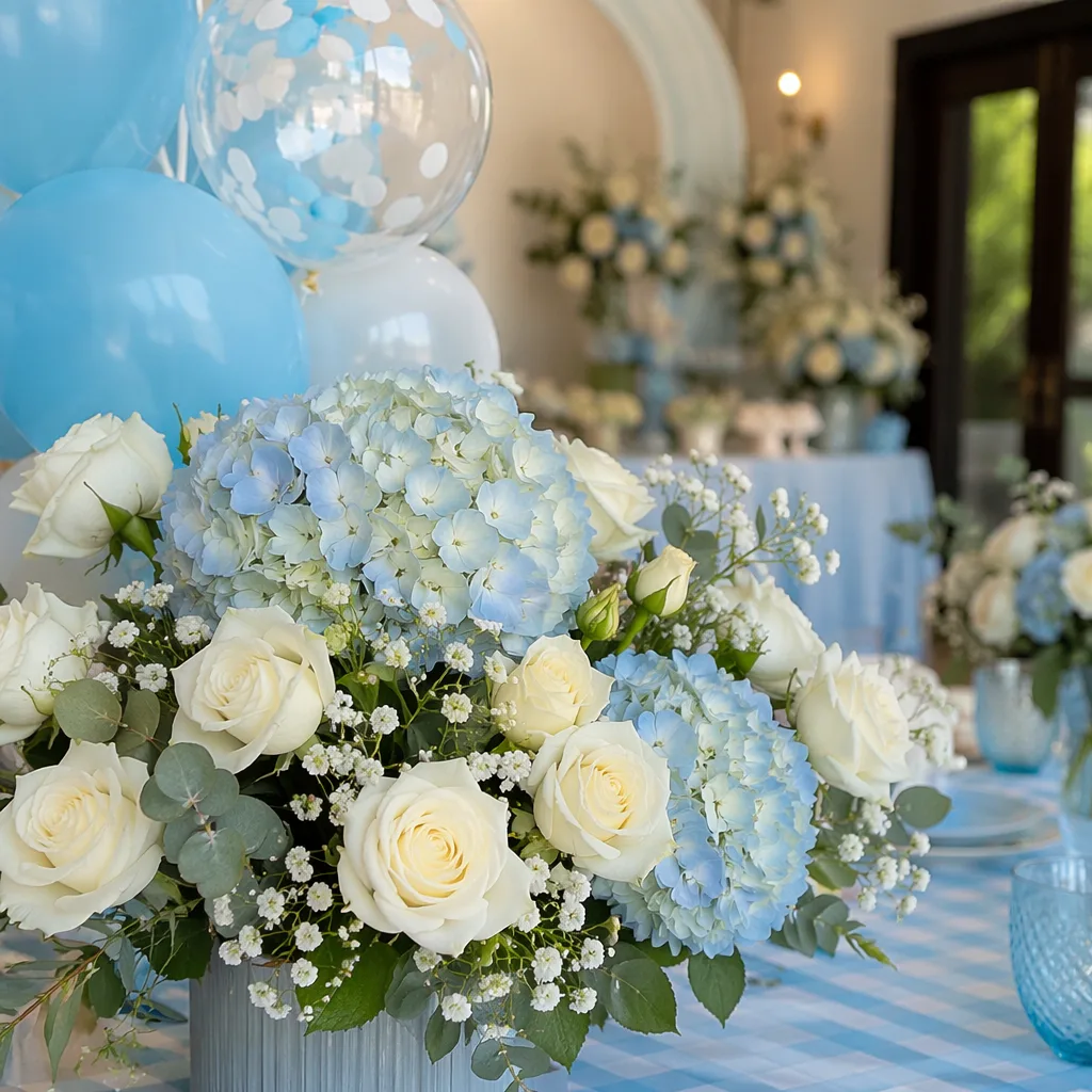 Baby shower hoa Đà Nẵng cho tiệc trước sinh 2026 - hình 1