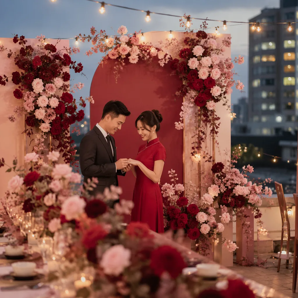 Engagement Party Đà Nẵng: decor tiệc đính hôn 2026 - hình 2