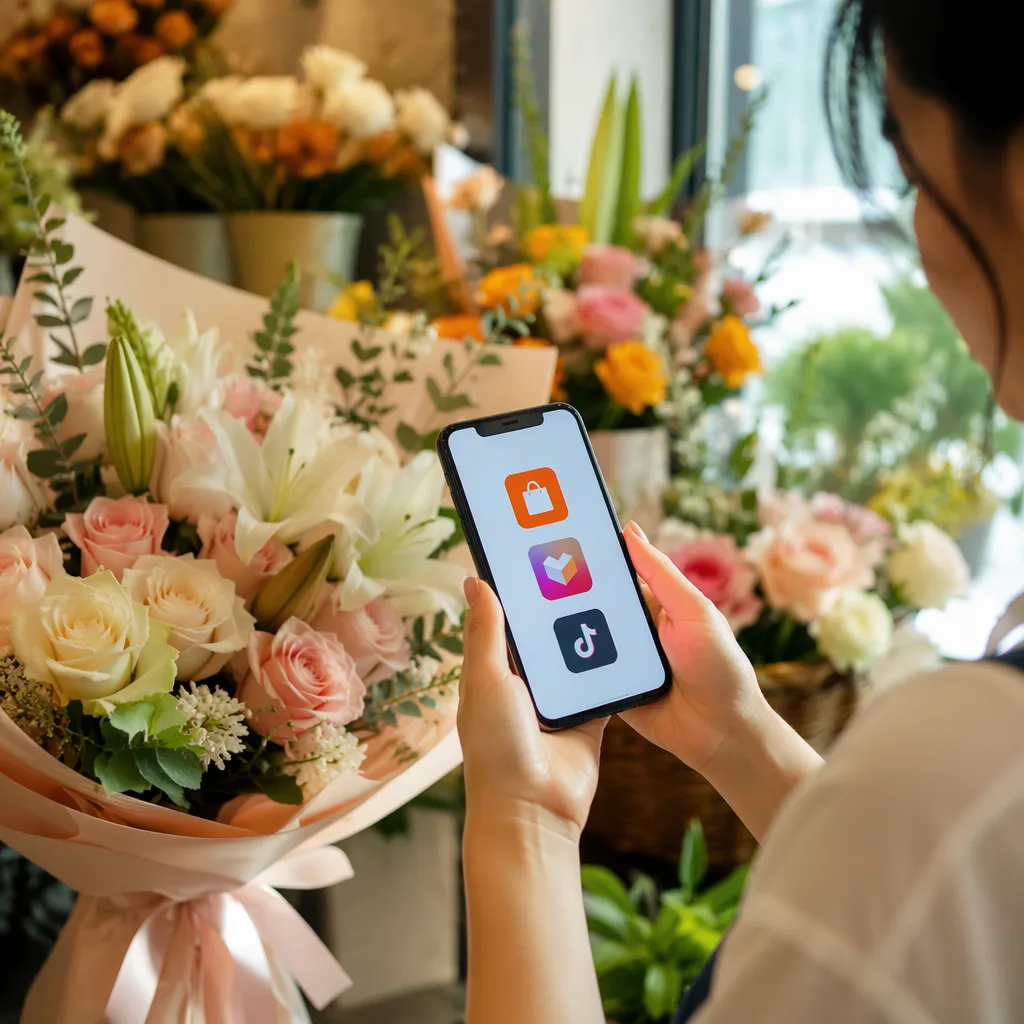 Shop hoa Đà Nẵng Shopee: mua trên sàn sao cho uy tín