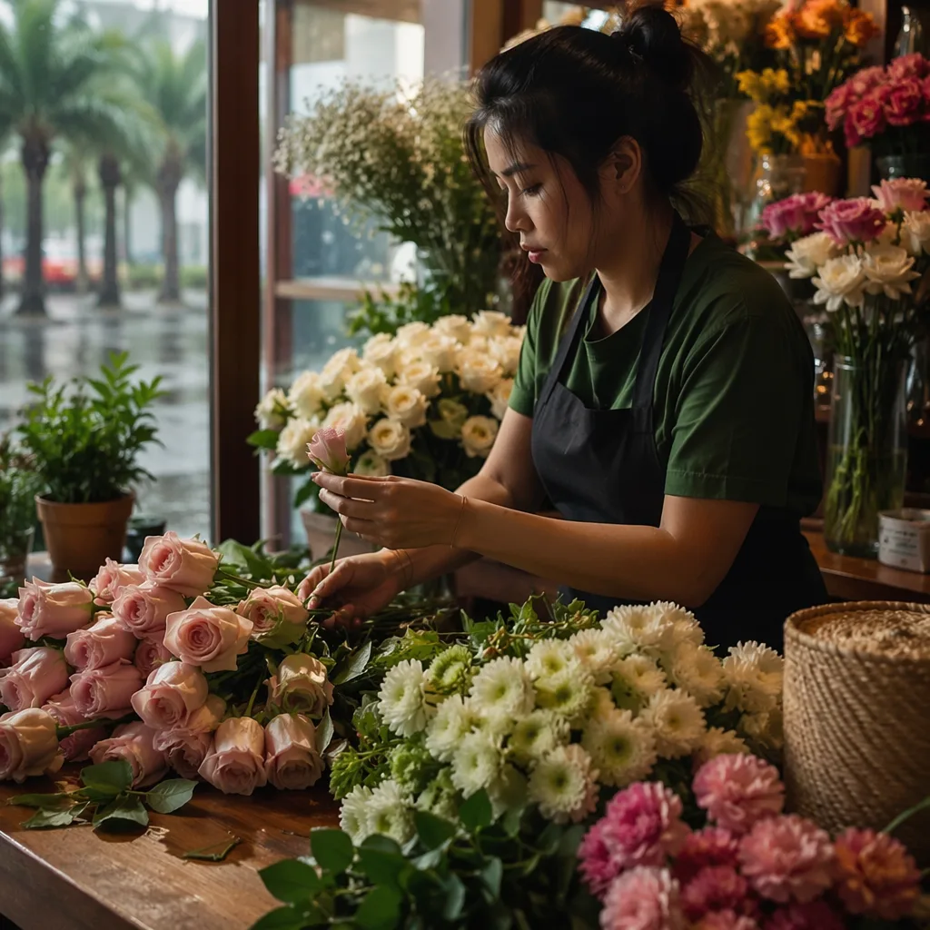 Shop hoa mùa mưa bão Đà Nẵng giữ uy tín ra sao 2026 - hình 1