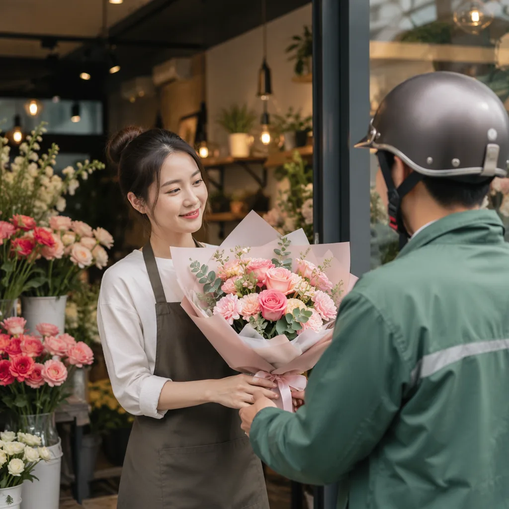 Cạnh tranh shop hoa Đà Nẵng: lợi thế địa phương 2026