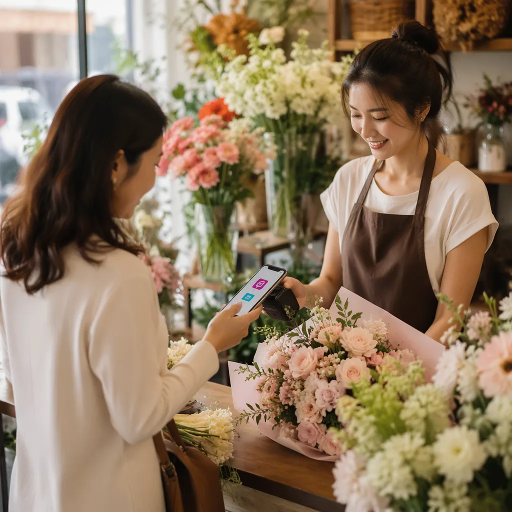 Thanh toán hoa online Đà Nẵng an toàn bằng MoMo, ZaloPay