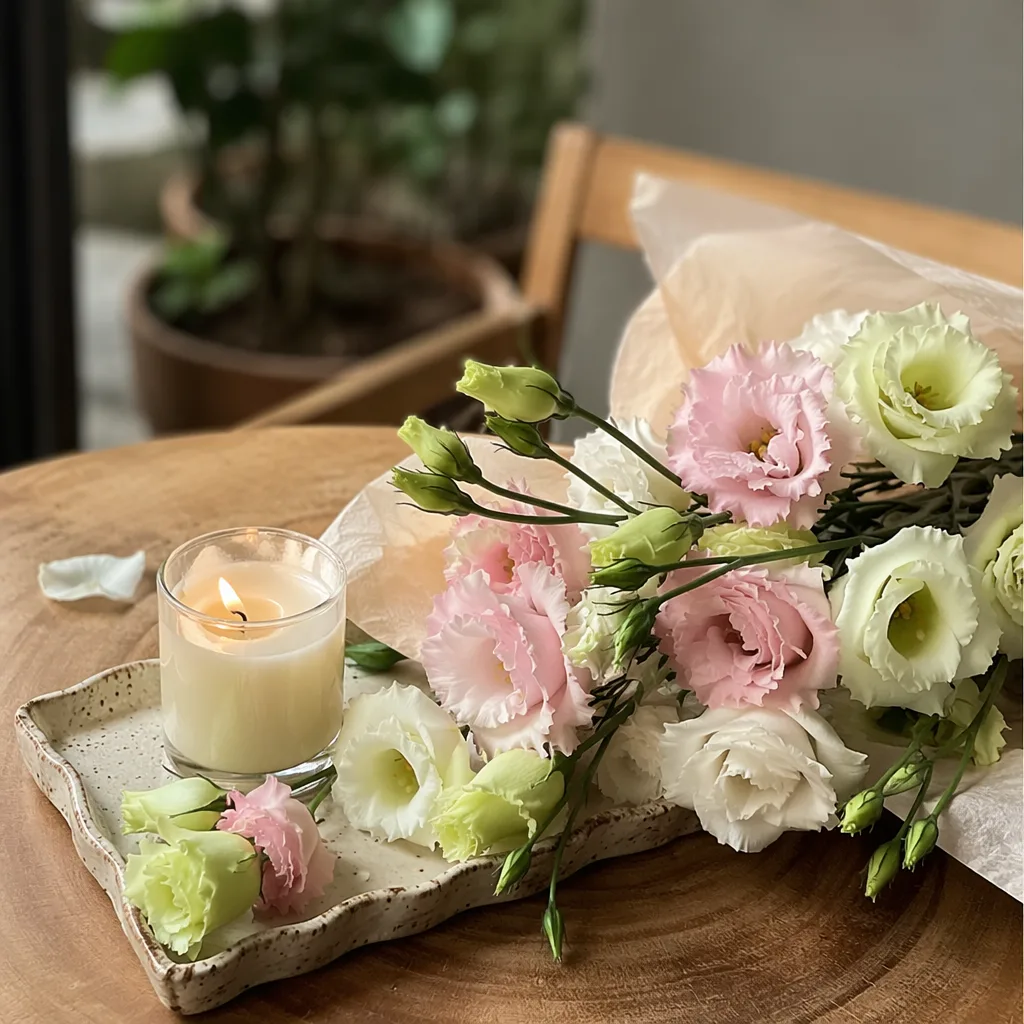 Hoa flat lay instagram 2026 cho content creator Đà Nẵng - hình 2