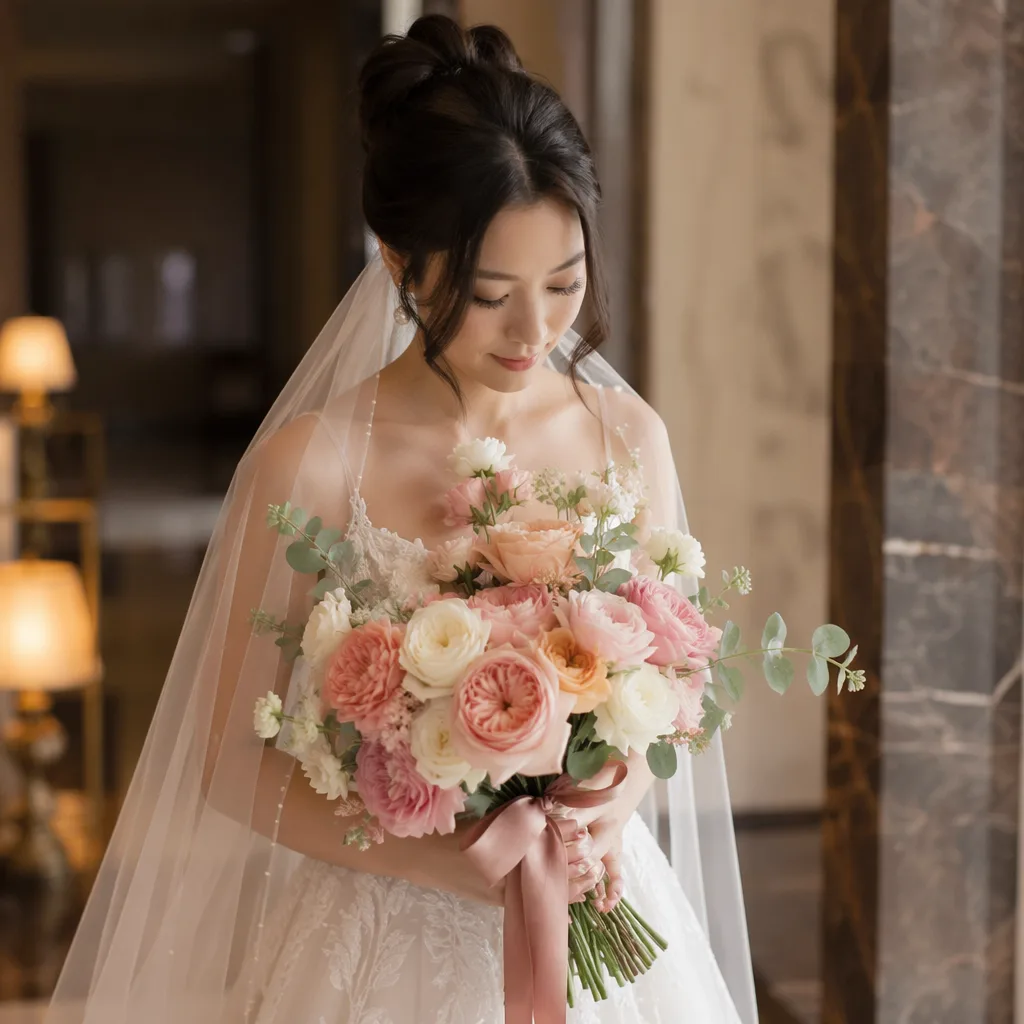 Hồng David Austin vintage cho cô dâu yêu cổ điển - hình 2