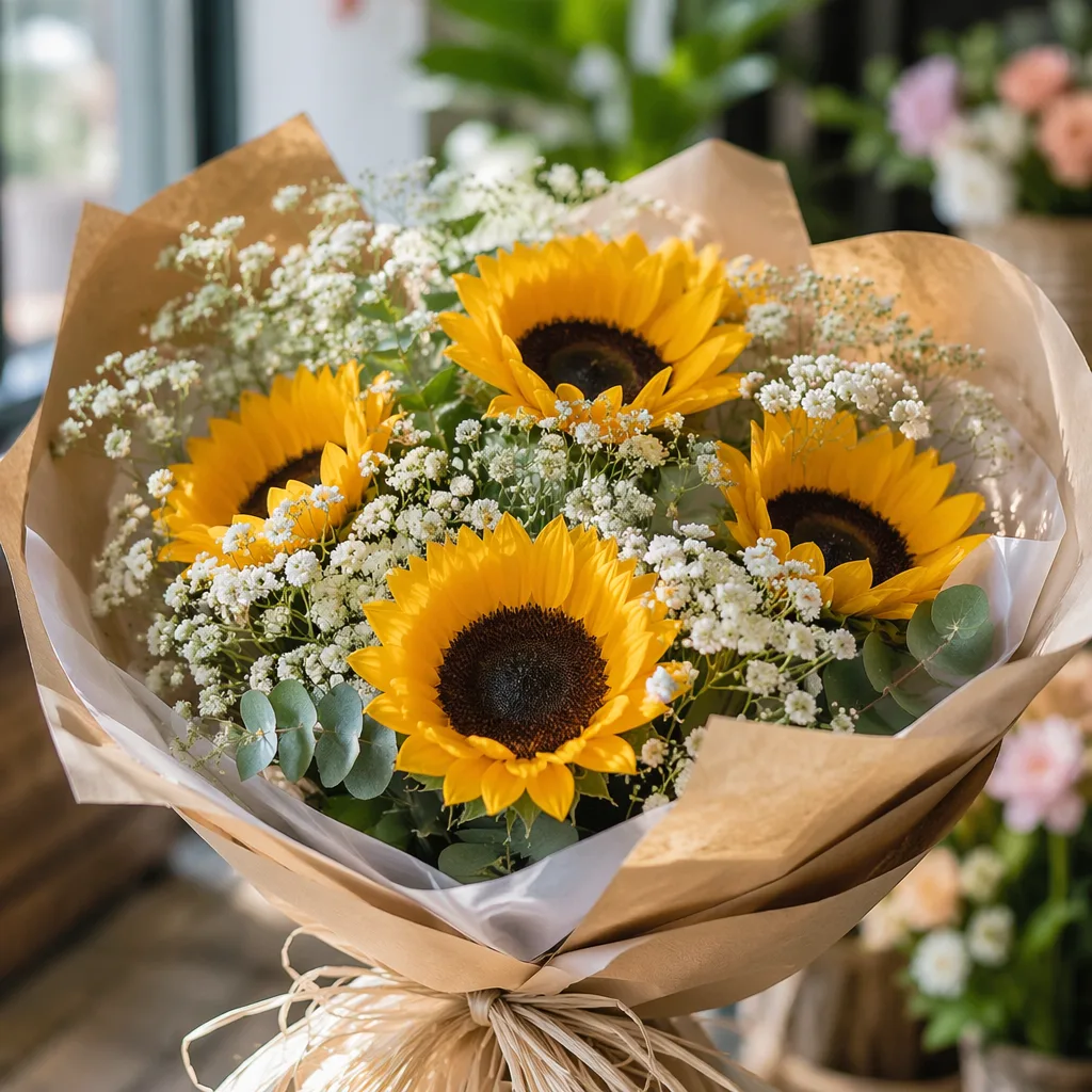 Hoa hướng dương tặng người trầm cảm: lời động viên dịu dàng - hình 1