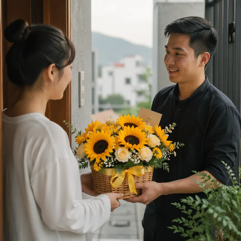 Hoa hướng dương tặng người trầm cảm: lời động viên dịu dàng - hình 2
