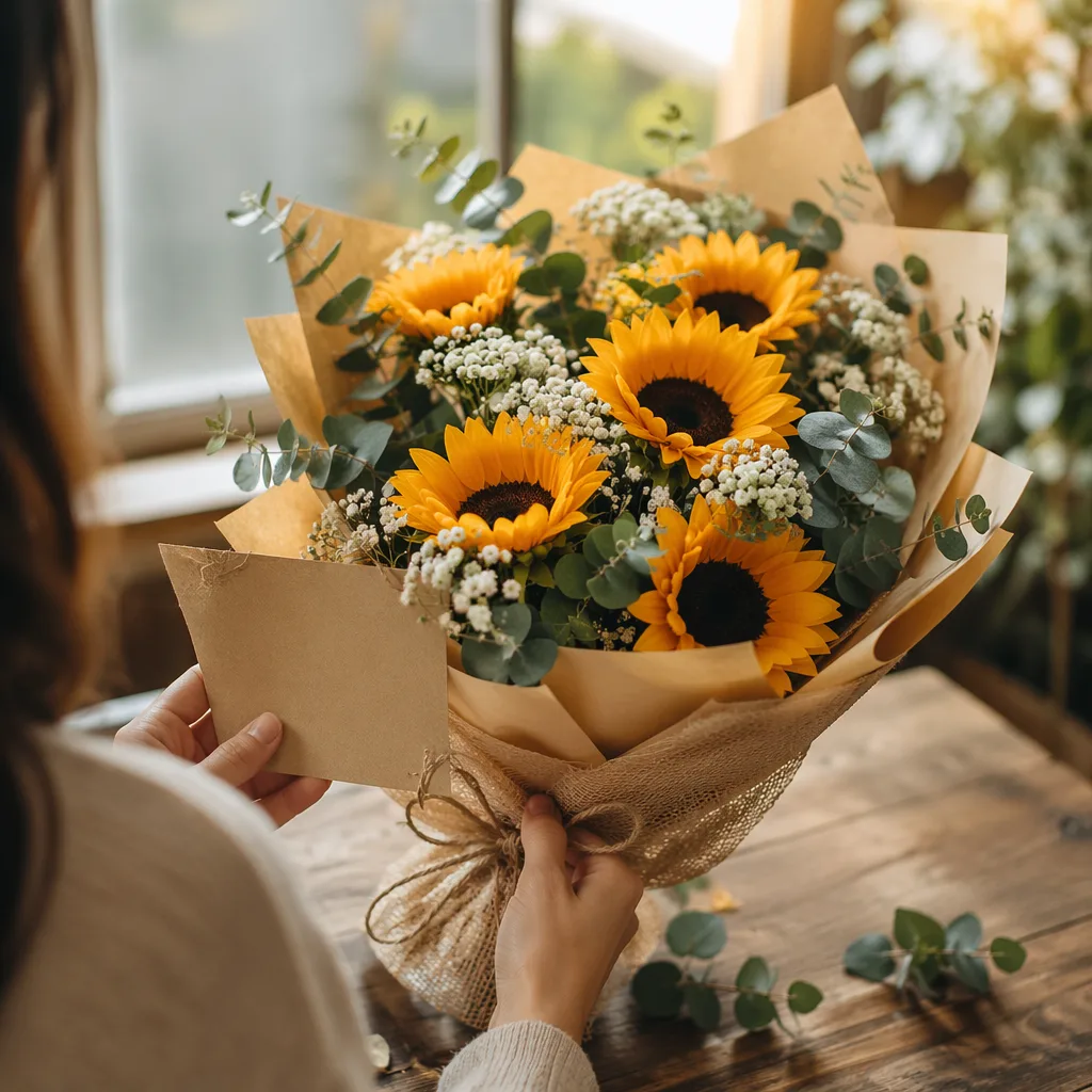 Hoa hướng dương tặng người trầm cảm: lời động viên dịu dàng