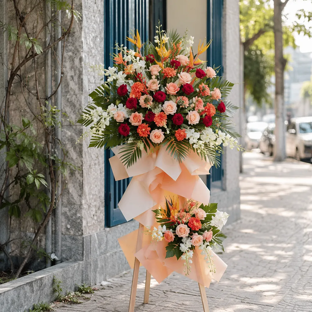 Hoa khai trương: Nên đặt trước bao nhiêu ngày để kịp giờ chúc mừng?