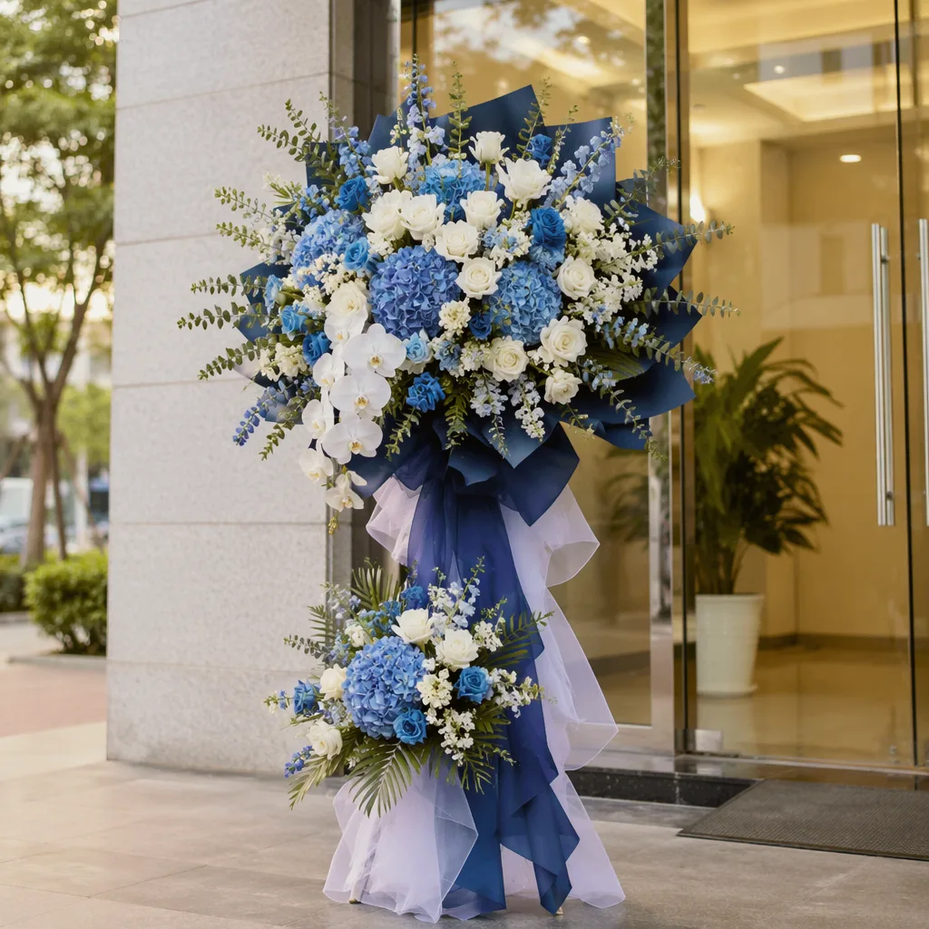 Hoa accounting firm khai trương Đà Nẵng decor trustworthy