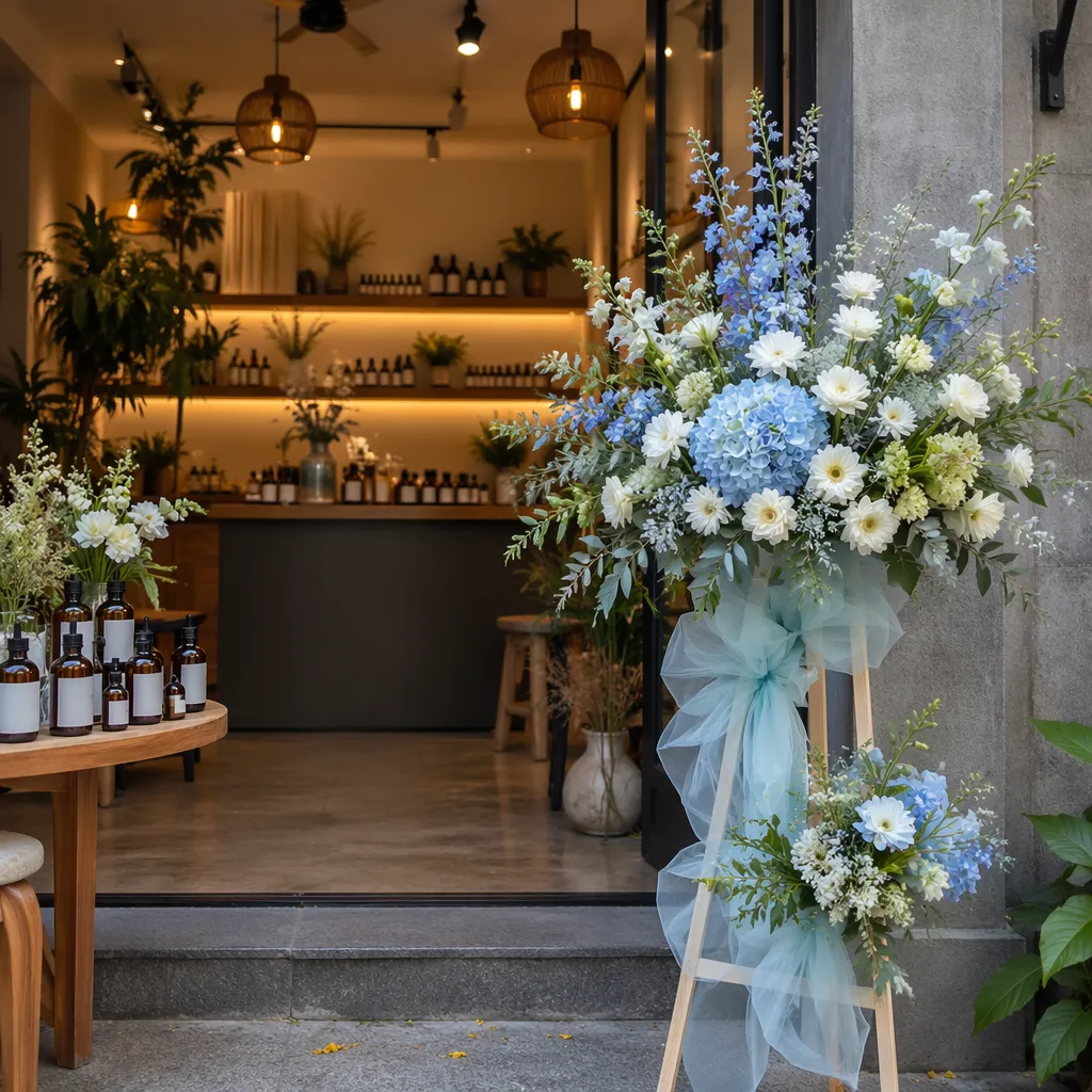 Hoa aromatherapy khai trương cho shop tinh dầu Đà Nẵng - hình 2