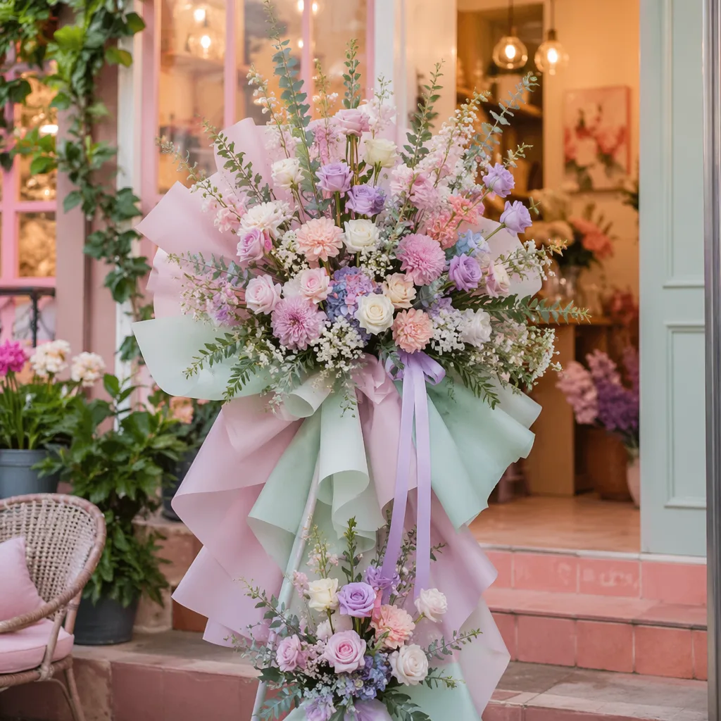 Hoa art supply khai trương Đà Nẵng: decor creative pastel