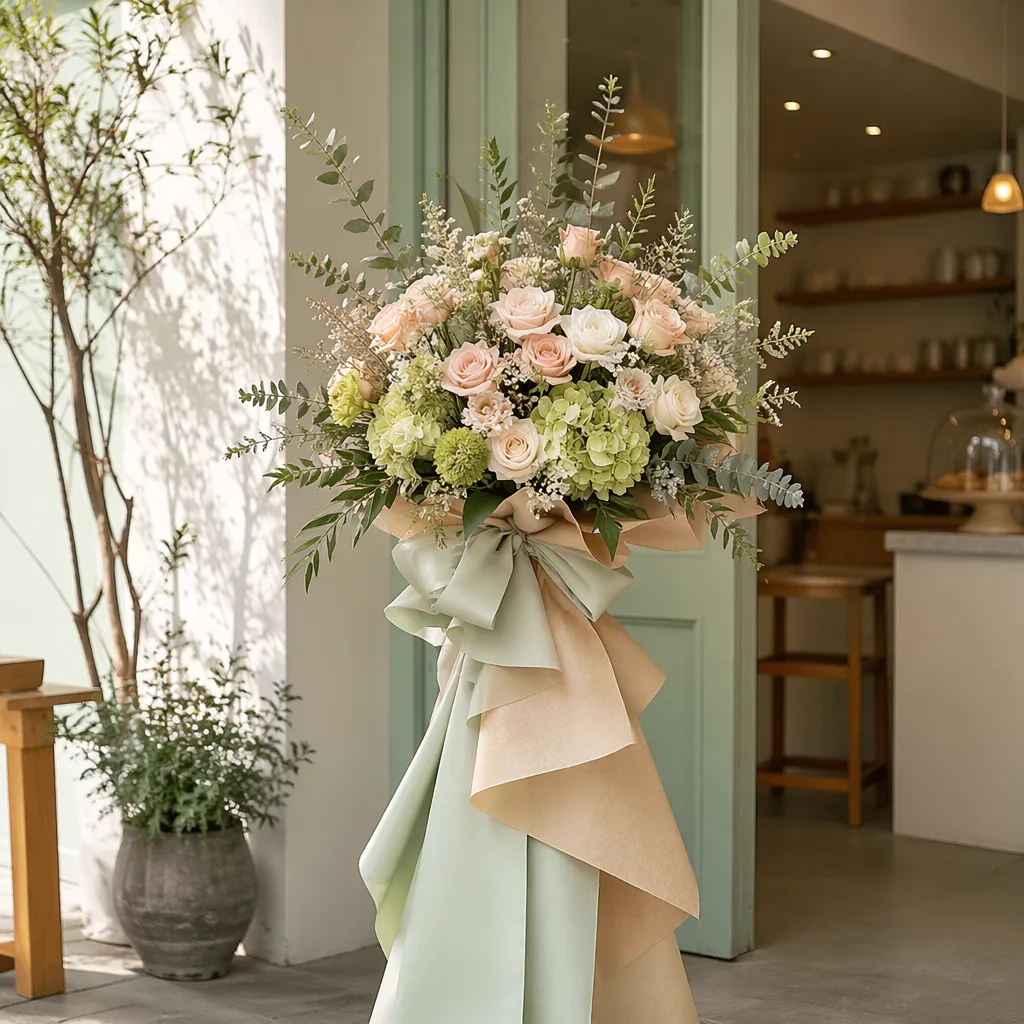 Hoa bakery vegan khai trương: decor eco pastel Đà Nẵng
