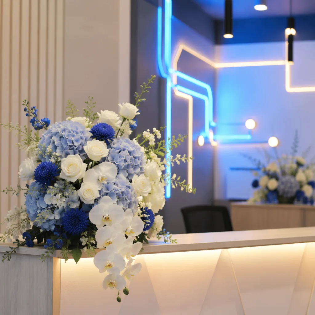 Hoa coding bootcamp khai trương: decor tech neon Đà Nẵng - hình 2