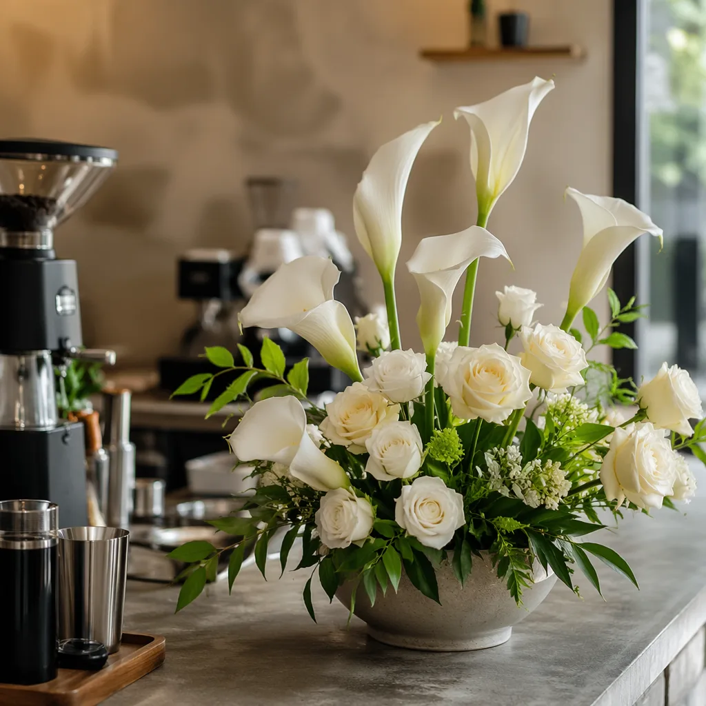 Hoa specialty coffee khai trương: decor third wave Đà Nẵng - hình 1