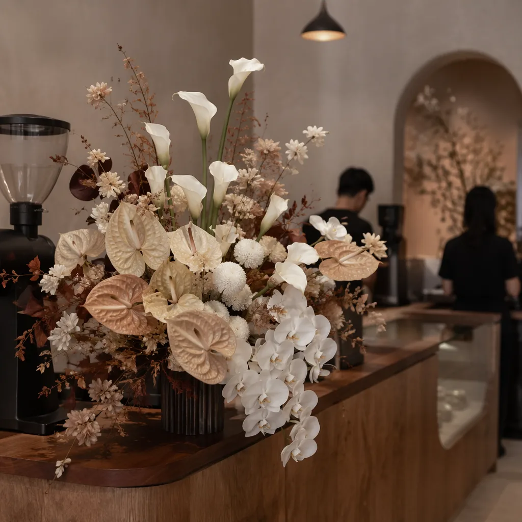Hoa specialty coffee khai trương: decor third wave Đà Nẵng