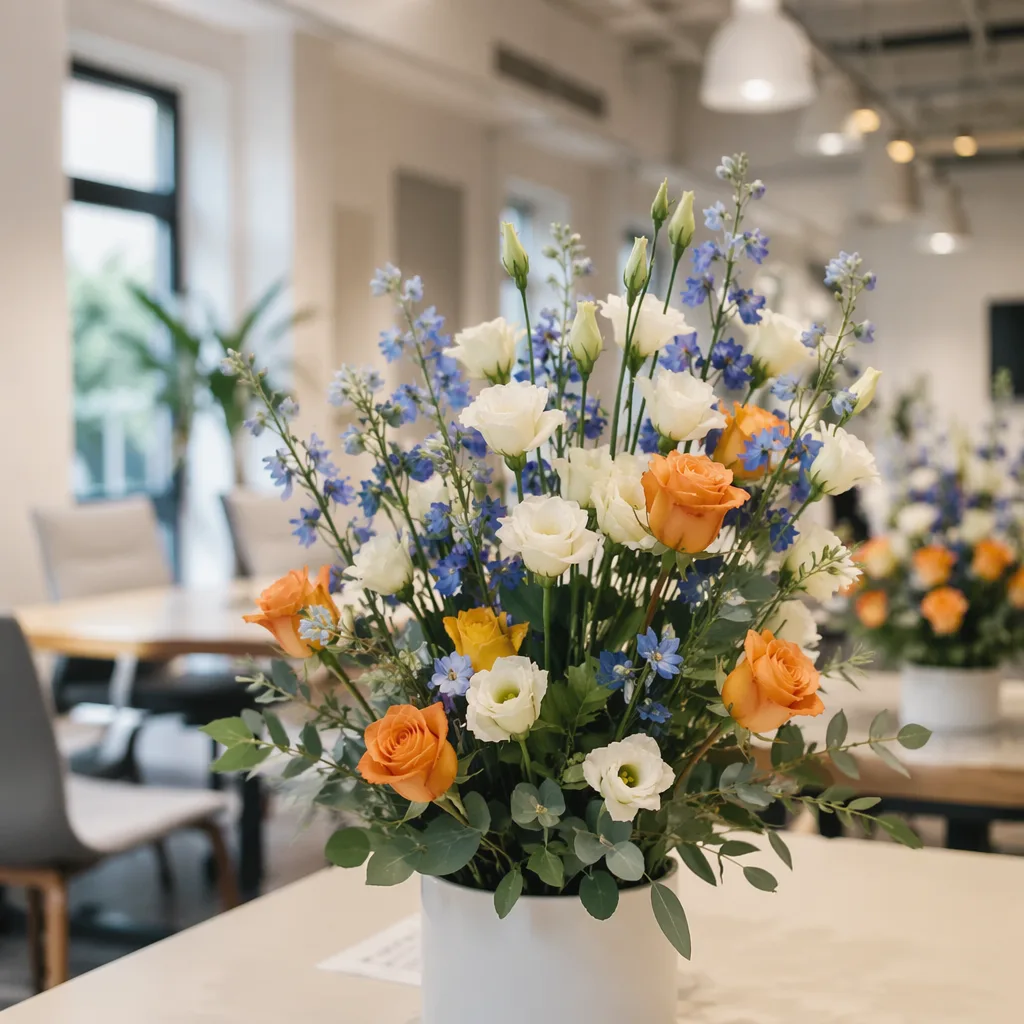 Hoa coworking space khai trương Đà Nẵng decor modern clean - hình 1