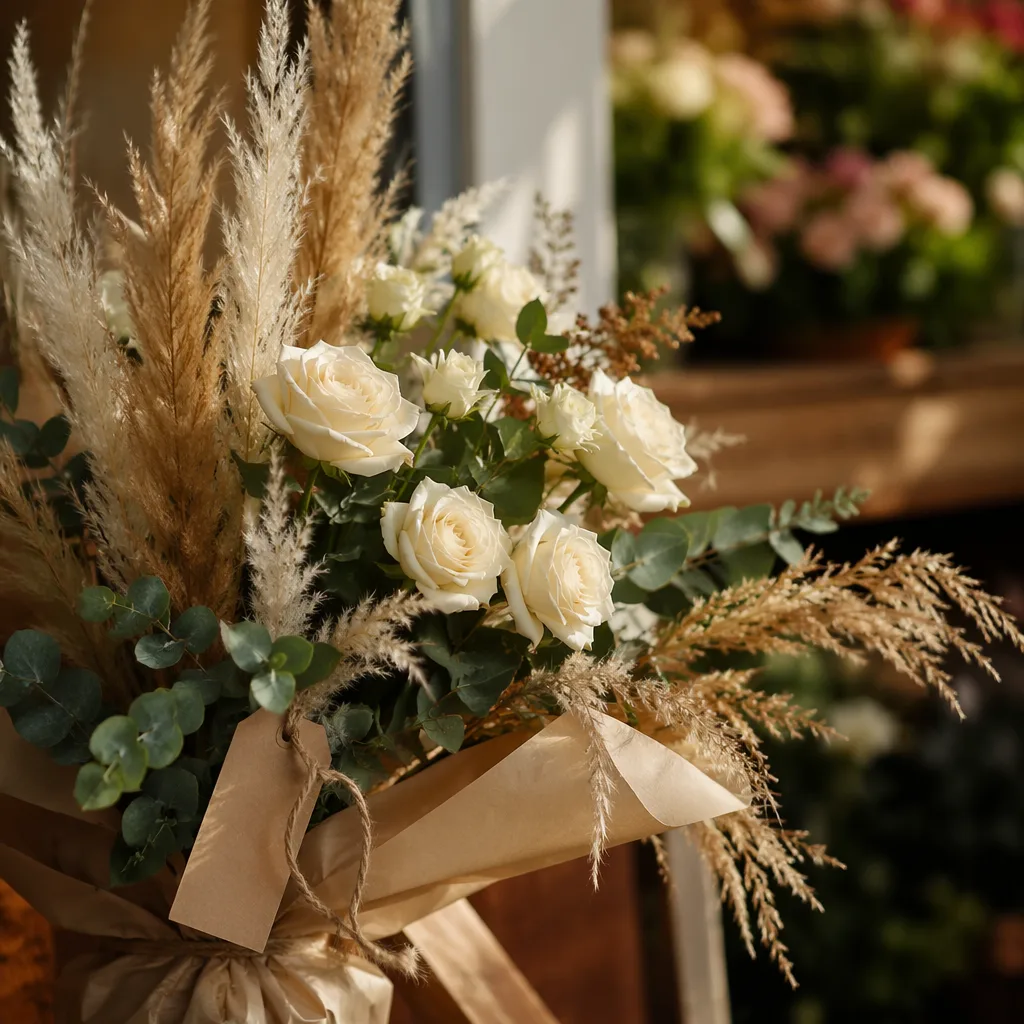 Hoa craft shop khai trương Đà Nẵng: decor rustic ấm mắt - hình 1