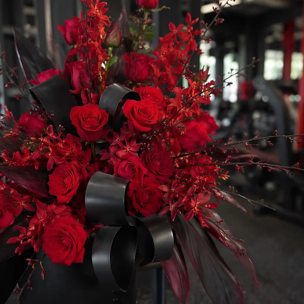 Hoa CrossFit khai trương: decor đỏ cho box Đà Nẵng - hình 1
