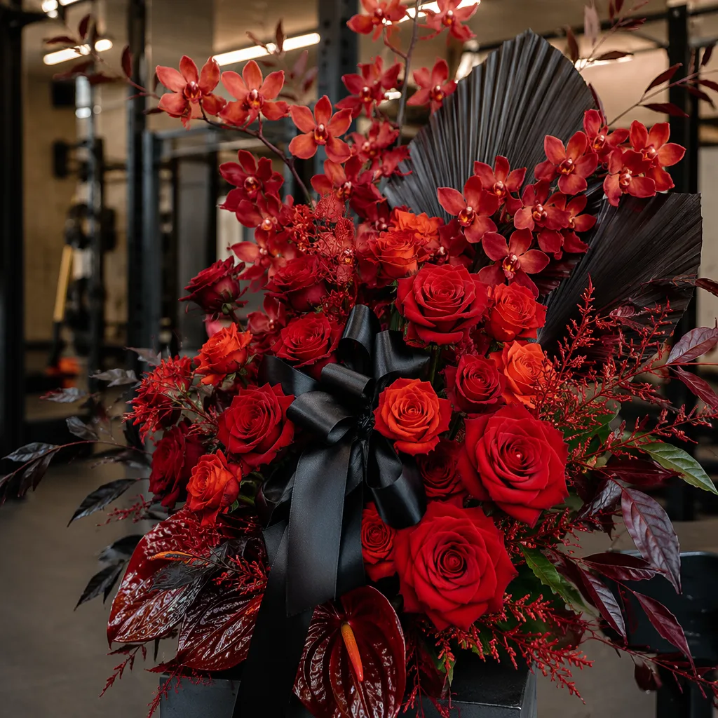 Hoa CrossFit khai trương: decor đỏ cho box Đà Nẵng - hình 3