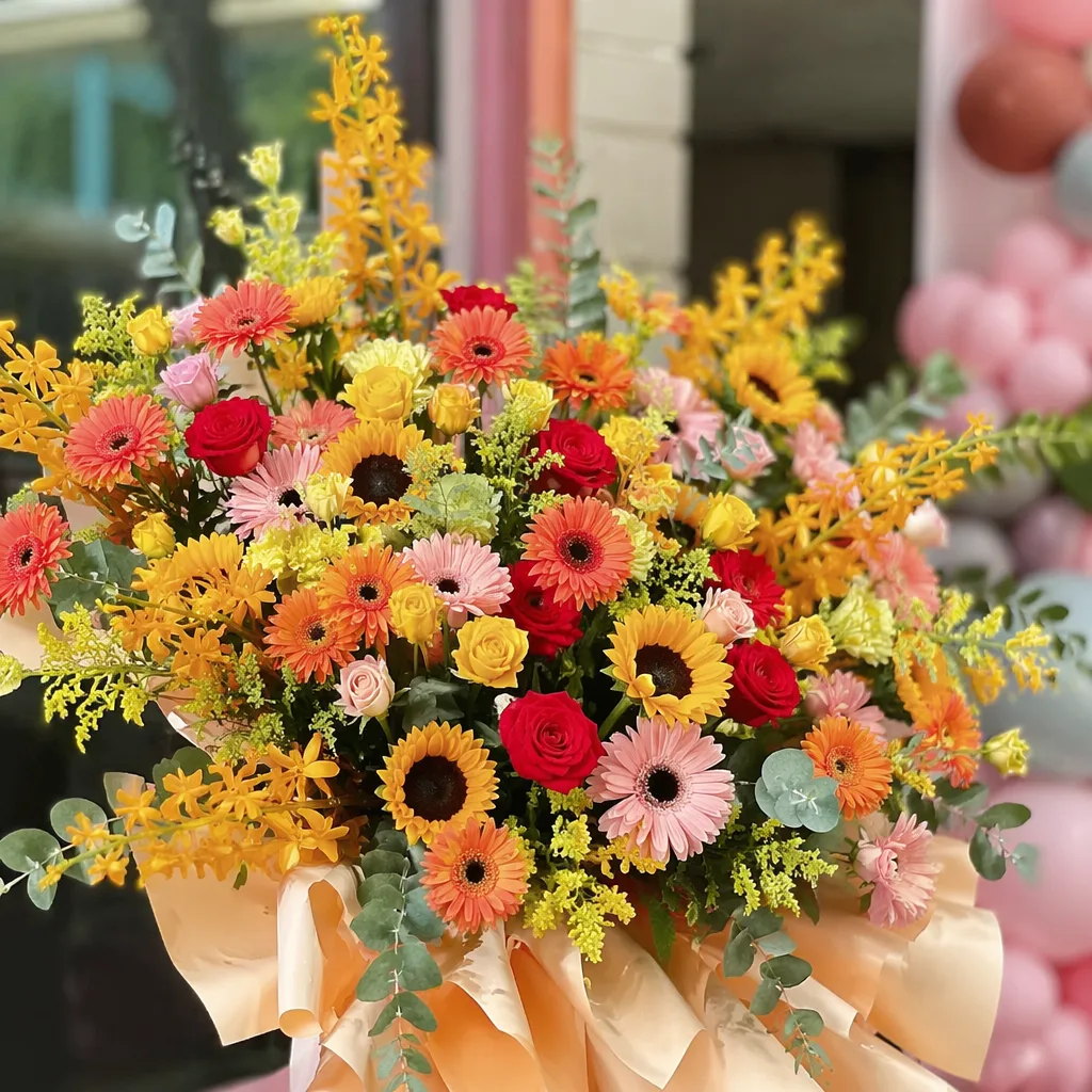 Hoa dance studio khai trương: decor tự do màu tại Đà Nẵng - hình 1