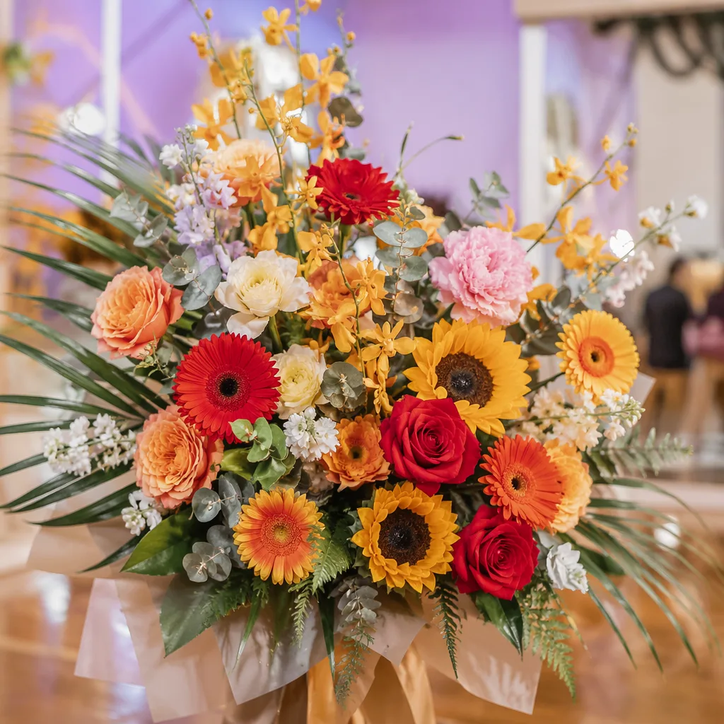 Hoa dance studio khai trương: decor tự do màu tại Đà Nẵng - hình 3