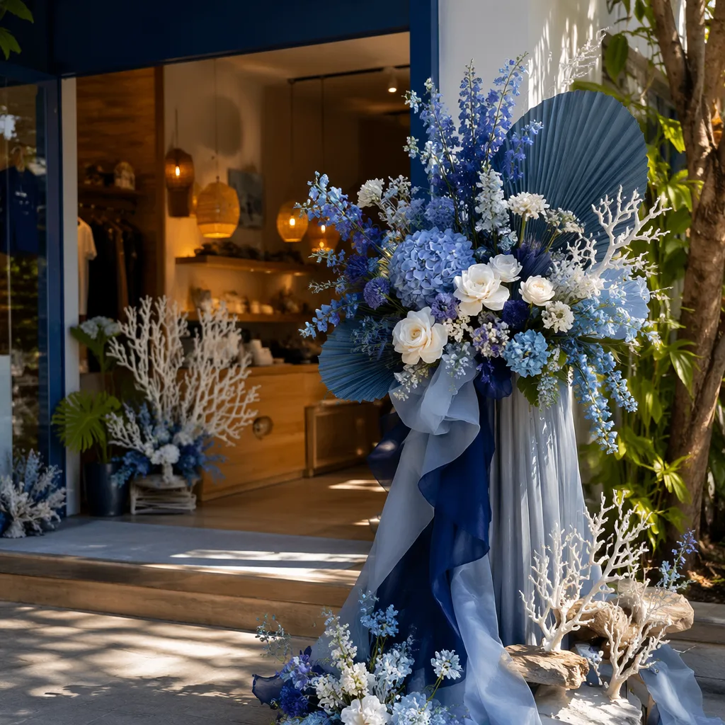 Hoa dive shop khai trương: decor blue deep tại Đà Nẵng - hình 2