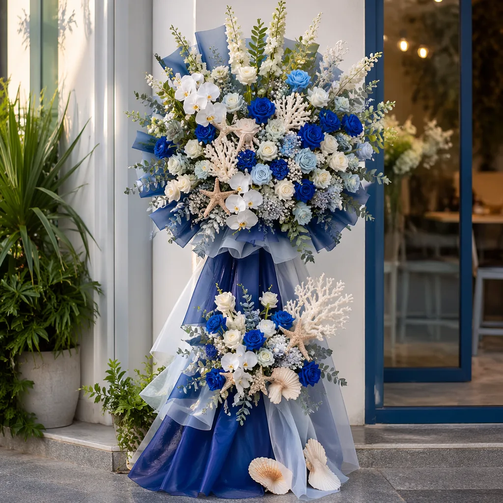 Hoa dive shop khai trương: decor blue deep tại Đà Nẵng