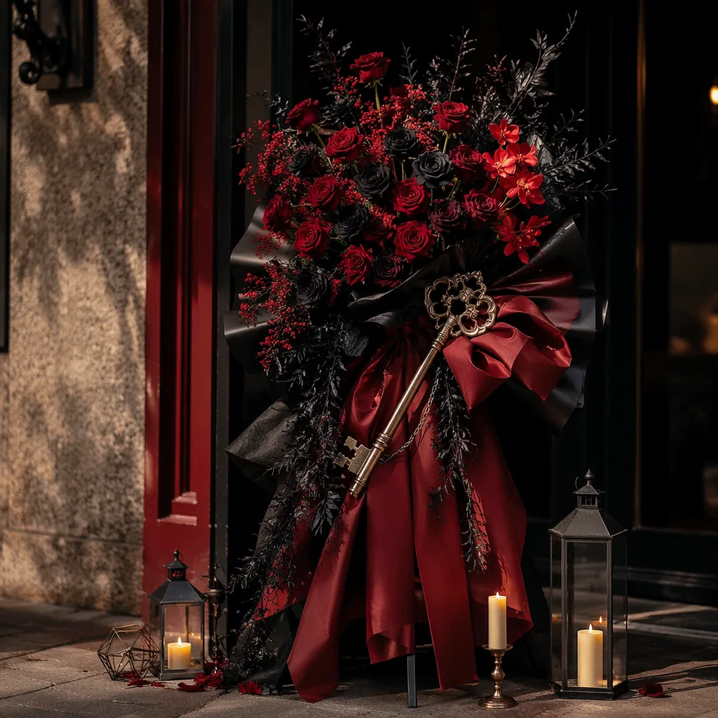 Hoa escape room khai trương: decor mystery dark Đà Nẵng