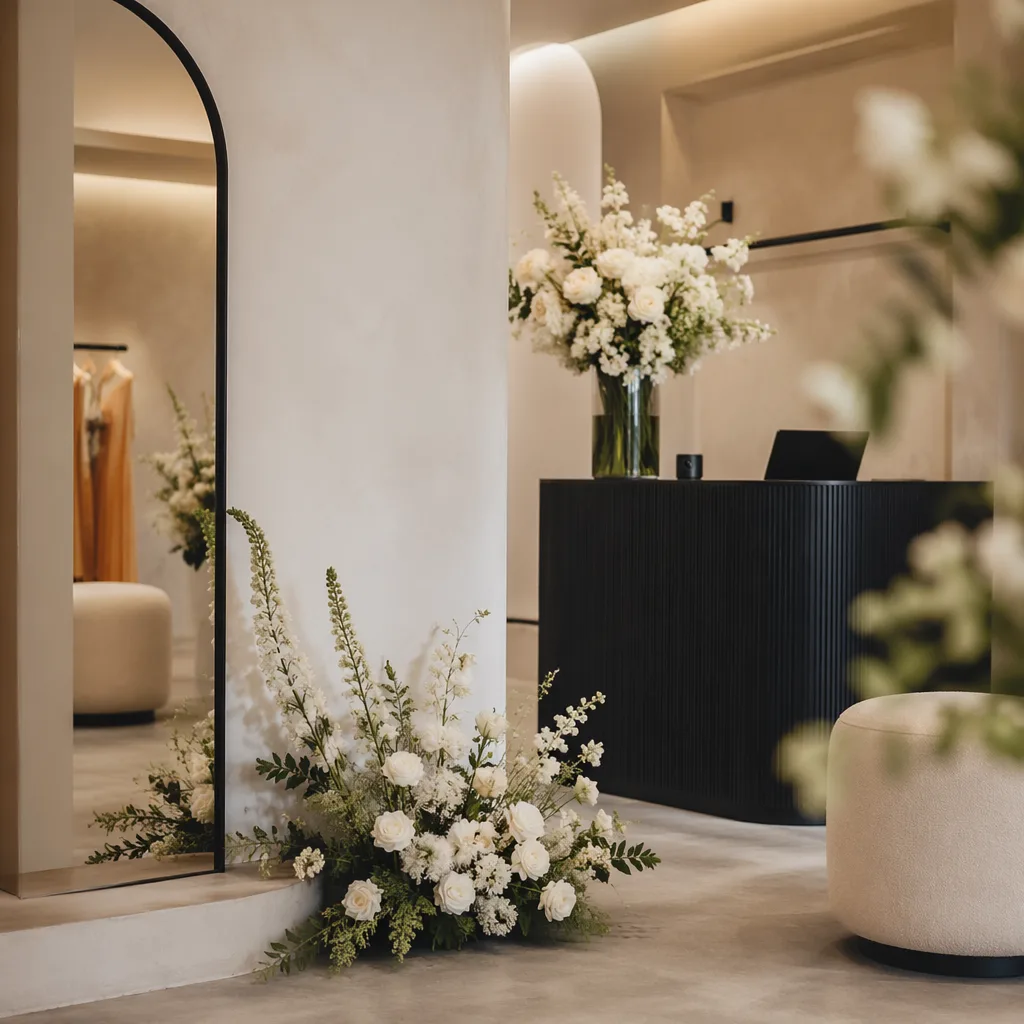 Hoa fashion boutique khai trương Đà Nẵng decor chic current - hình 2
