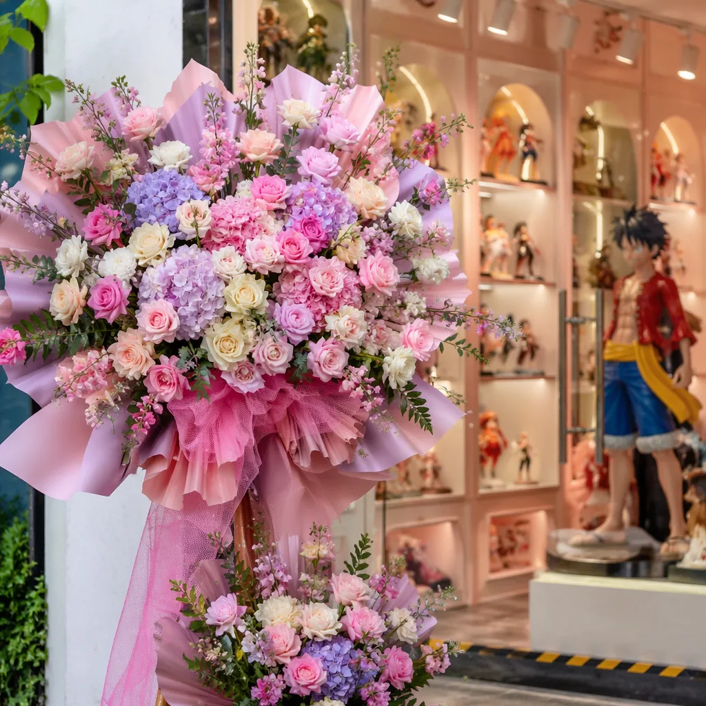 Hoa figure anime shop khai trương: decor Japanese pop