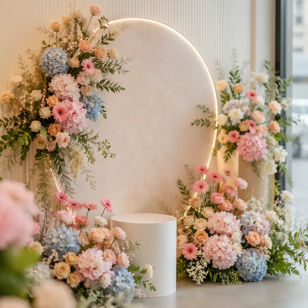 Hoa influencer agency khai trương: decor trendy pop Đà Nẵng - hình 1