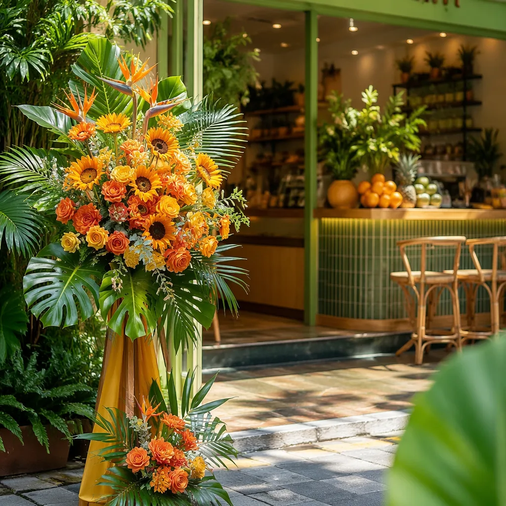 Hoa juice bar khai trương Đà Nẵng: decor tropical hút mắt