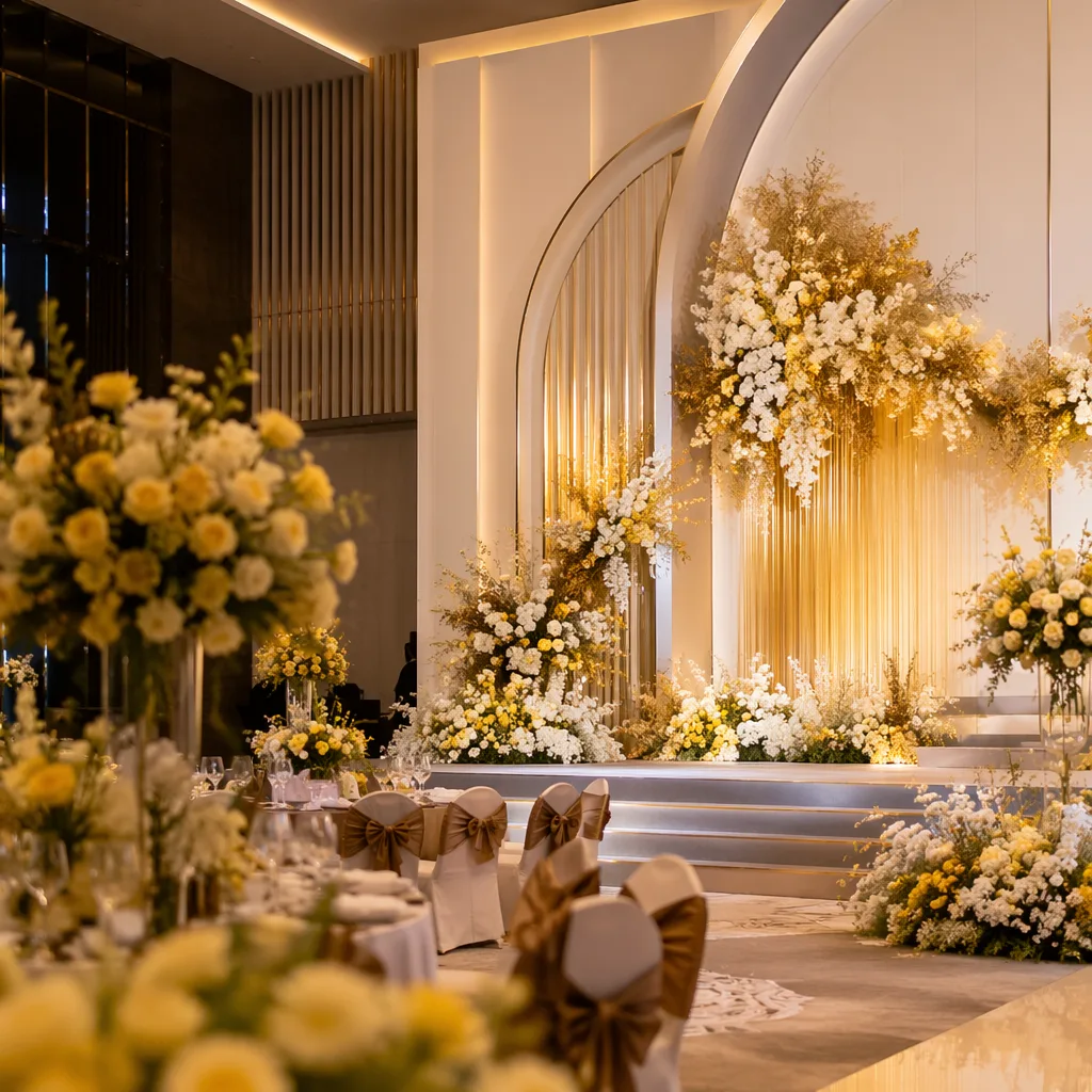 Hoa khách sạn 5 sao khai trương: decor grand opening Đà Nẵng - hình 2