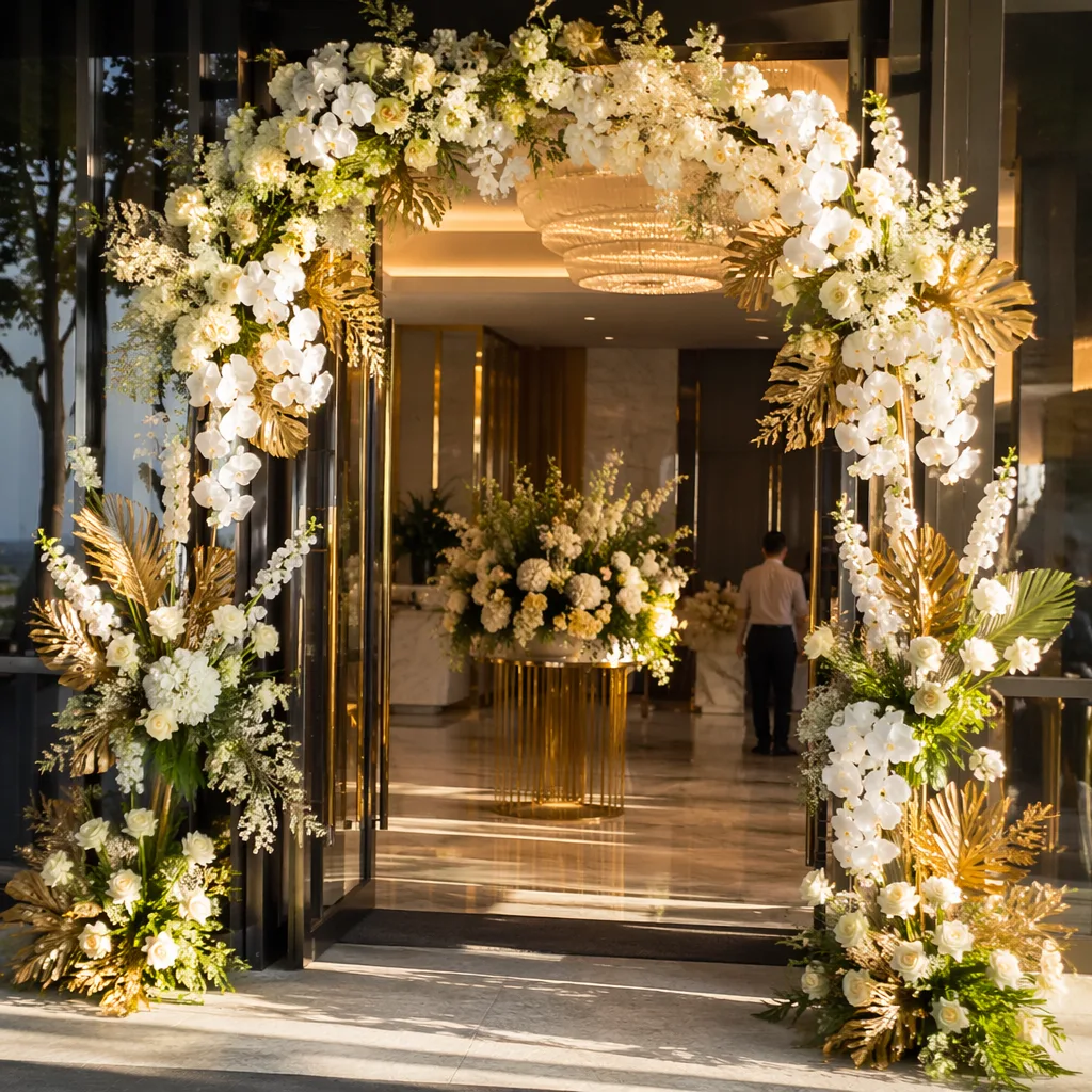 Hoa khách sạn 5 sao khai trương: decor grand opening Đà Nẵng