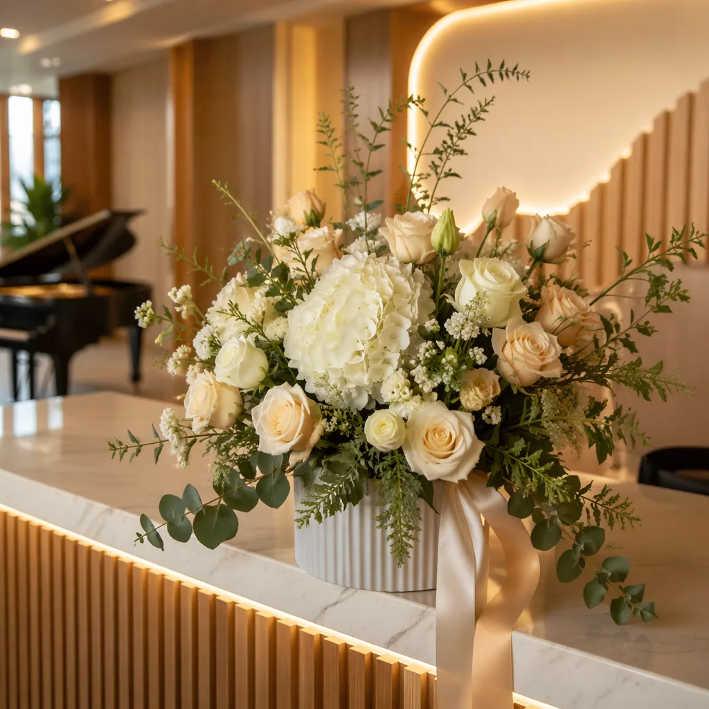 Hoa music school khai trương Đà Nẵng: decor classical - hình 2