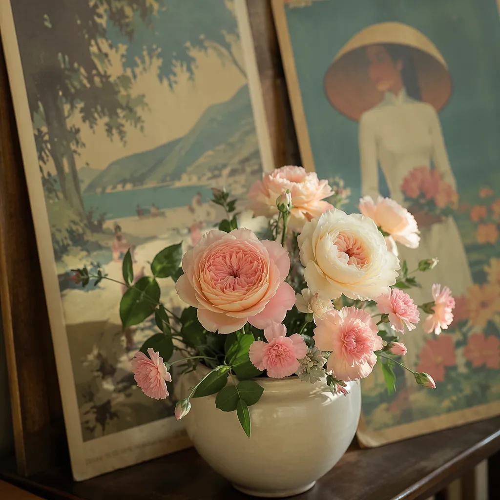 Hoa poster shop khai trương cho decor vintage Đà Nẵng - hình 1